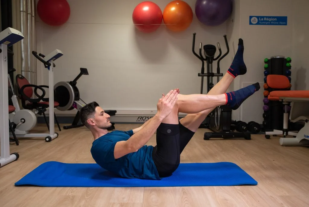 Séance de coaching, exercice en salle, Coach sportif Brunet Yoann, Pilates, abdominaux